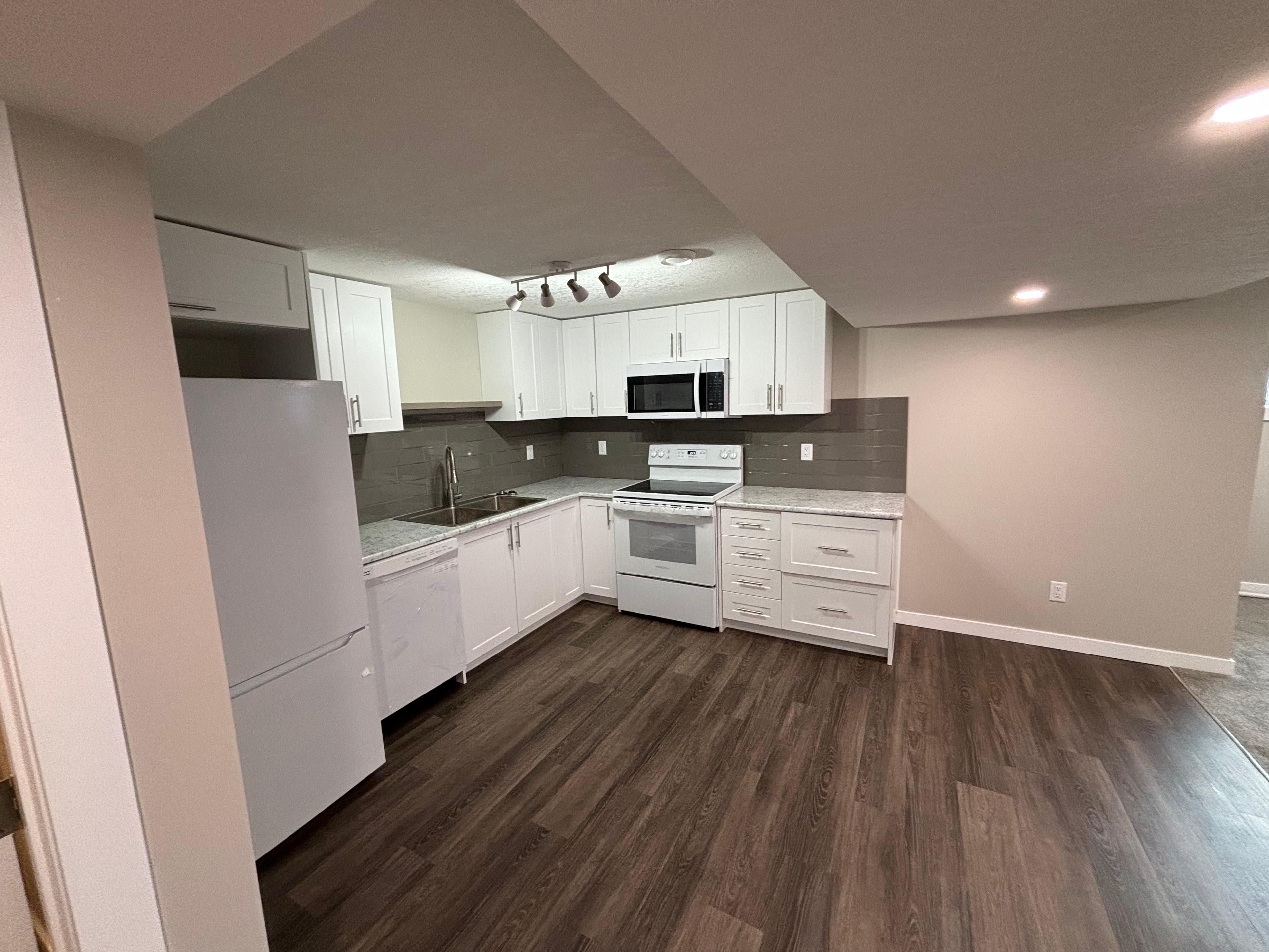 Legal basement suite interior
