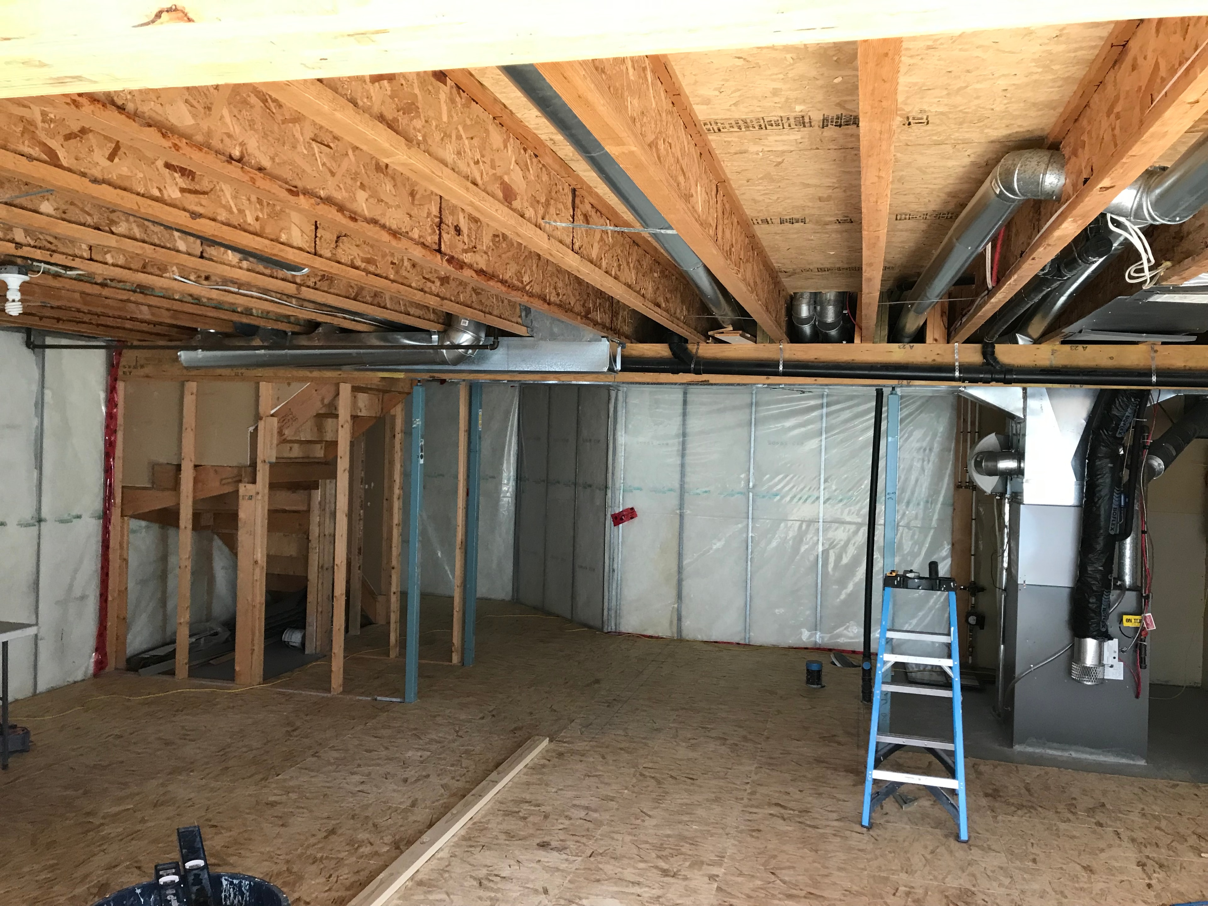 Basement home theatre