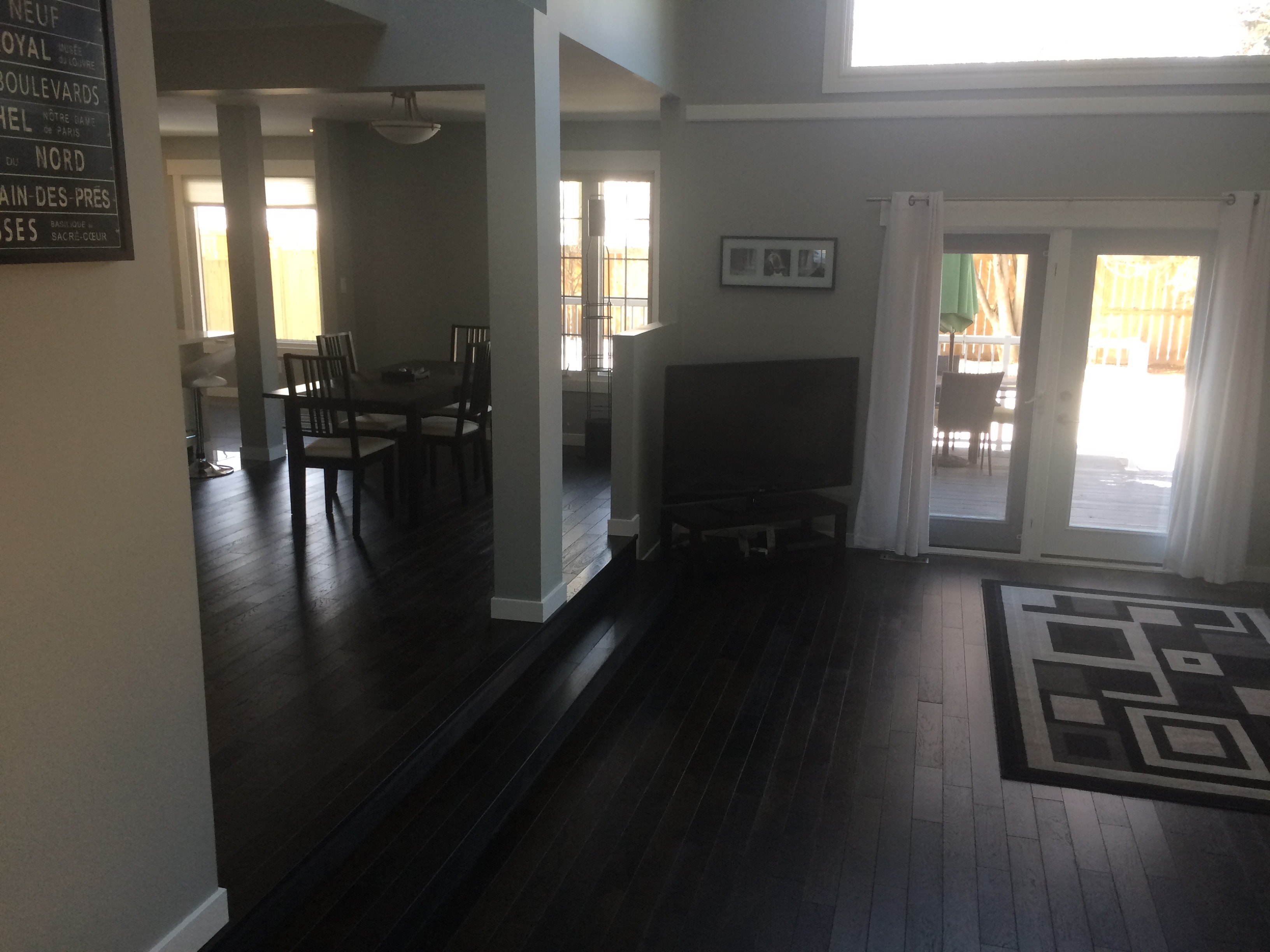 Completed modern kitchen renovation