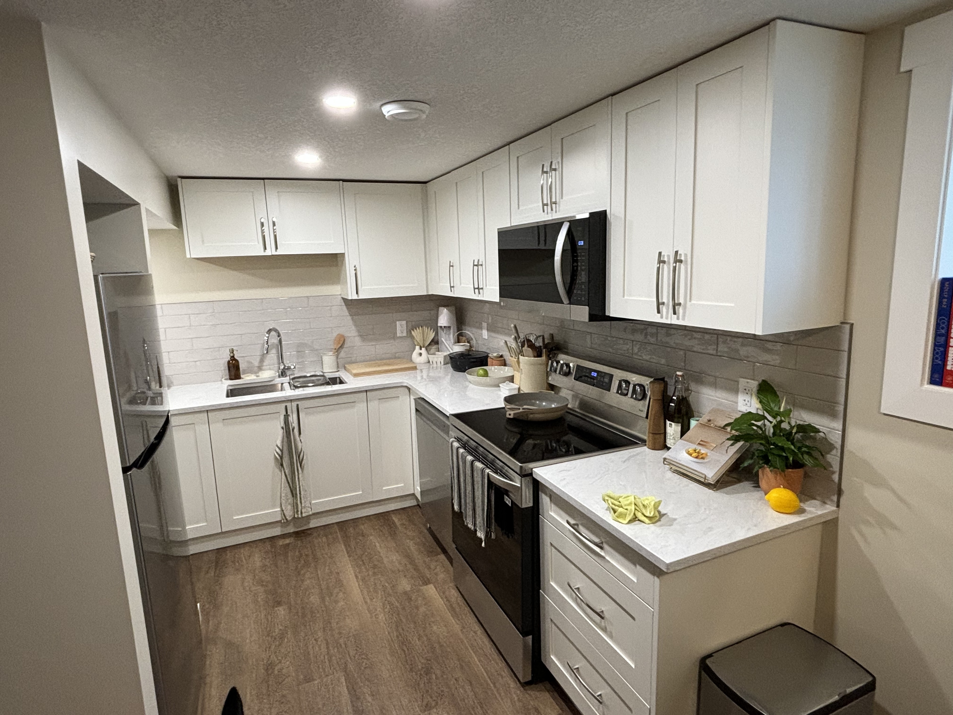 Finished Calgary basement renovation