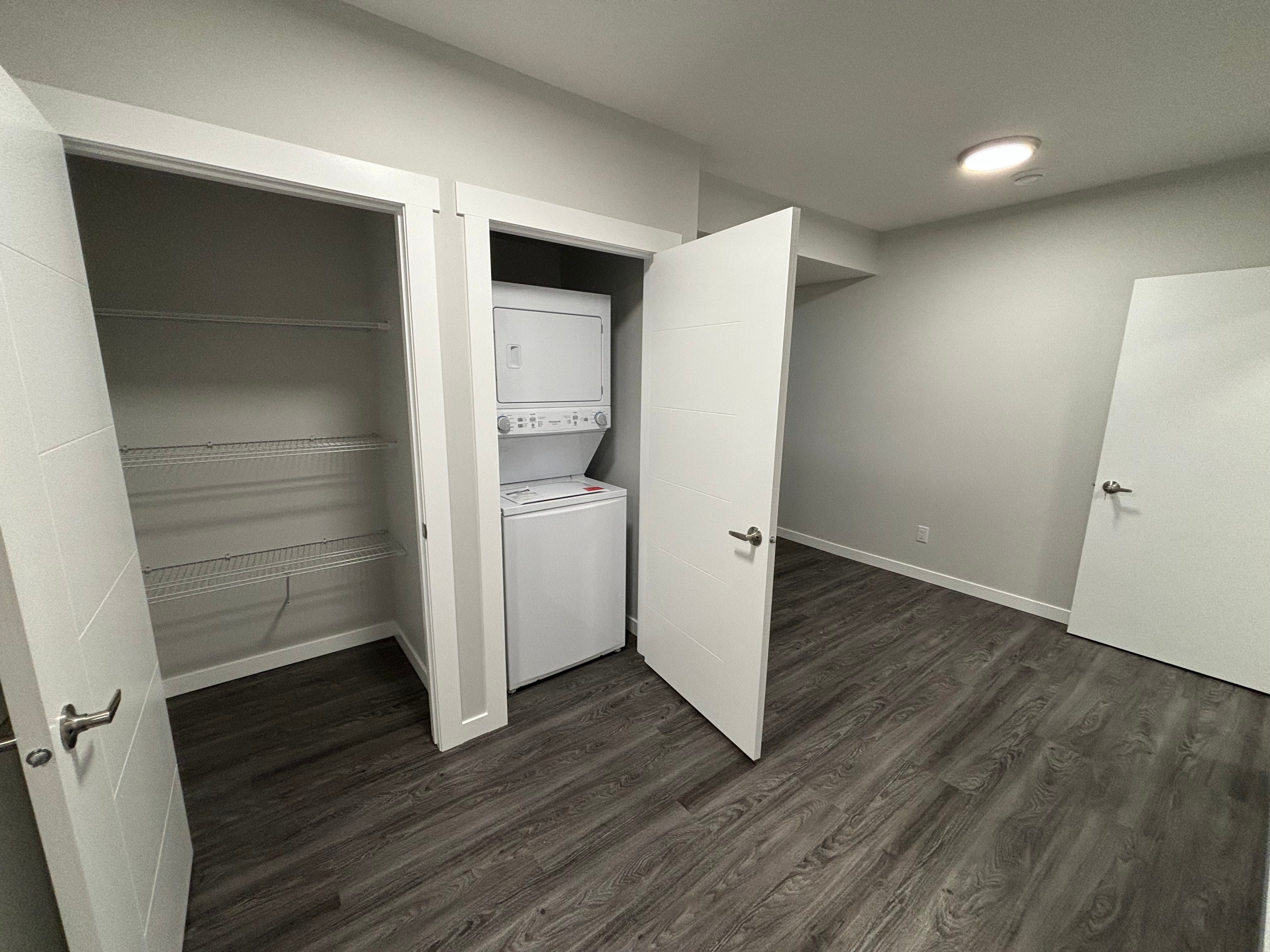 Finished secondary legal suite bedroom
